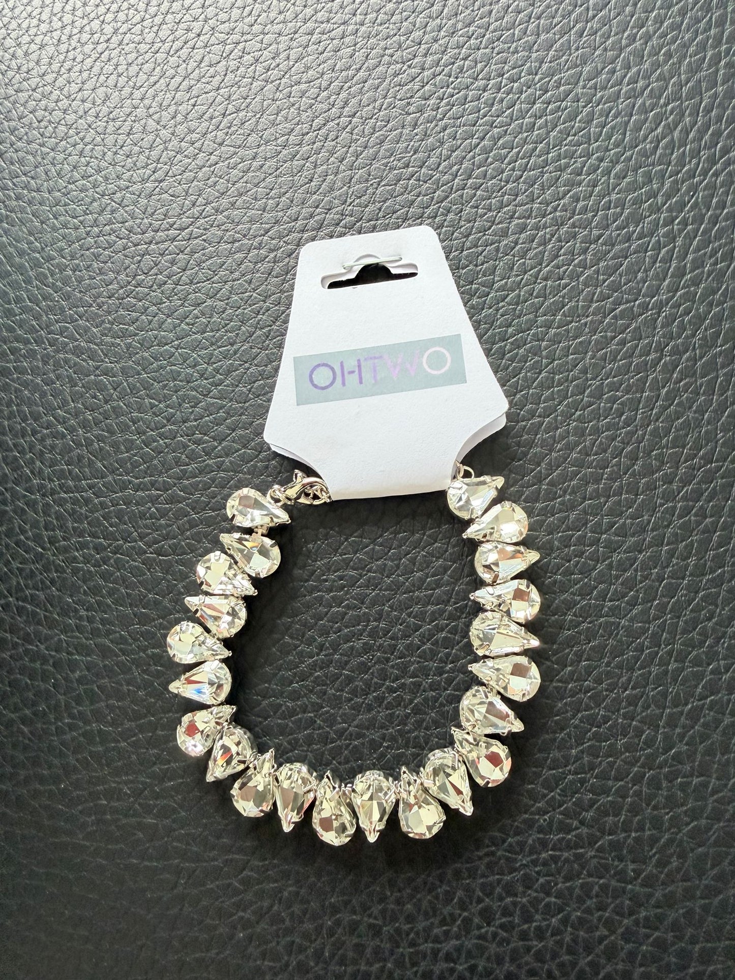 Luxe Kristallen Statement Ketting voor Dames – Elegante Halsketting met Druppelvormige Zirkonia Stenen |kod67
