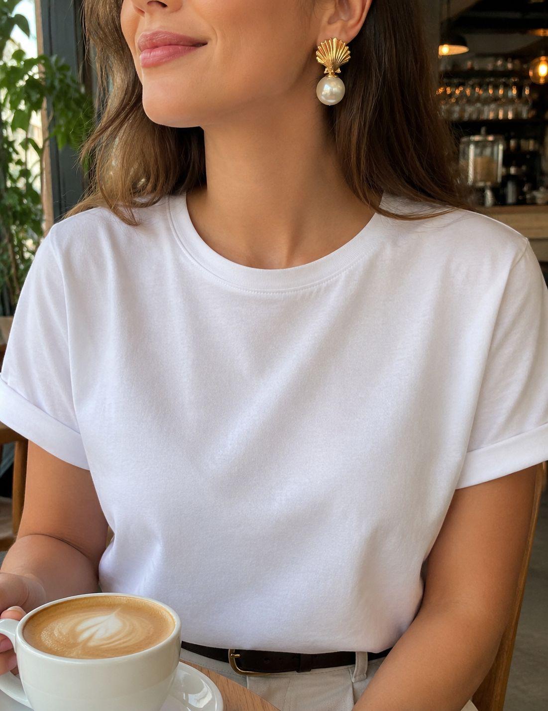 Schelp Oorbellen met Parel – Goudkleurige Statement Oorbellen voor Dames – Elegante Zee- & Strandstijl Sieraden |kod18