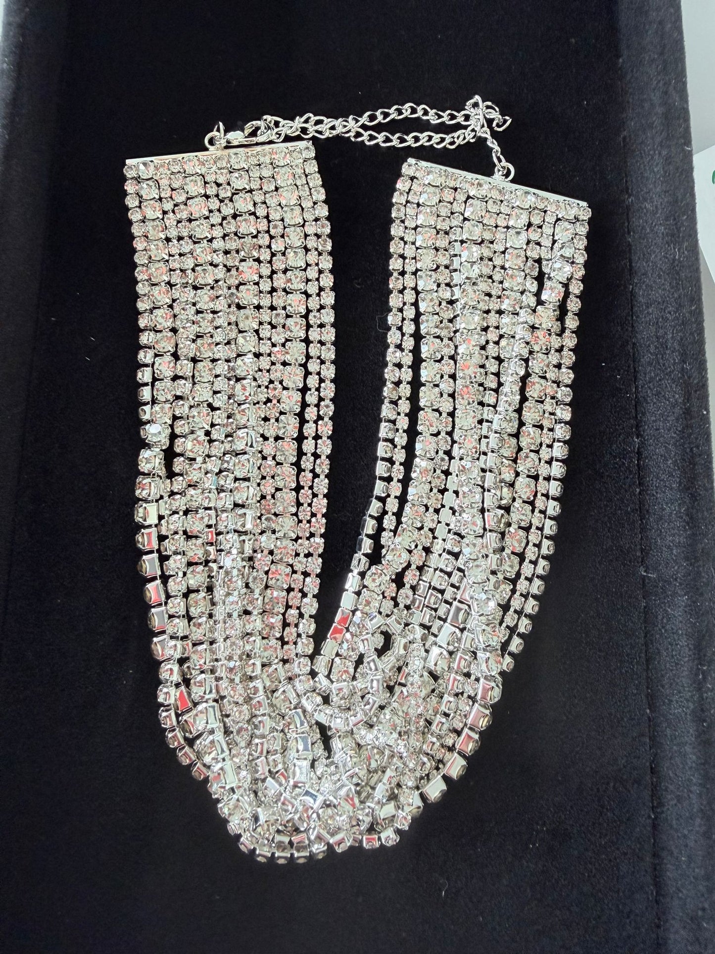 Luxe Strass Choker Ketting – Glamour Statement & Premium Shine | kod15